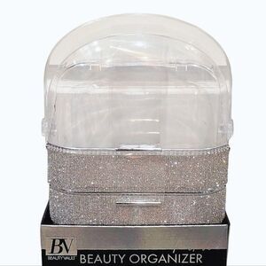 Beauty Vault Rhinestone Portable Beauty Organizer